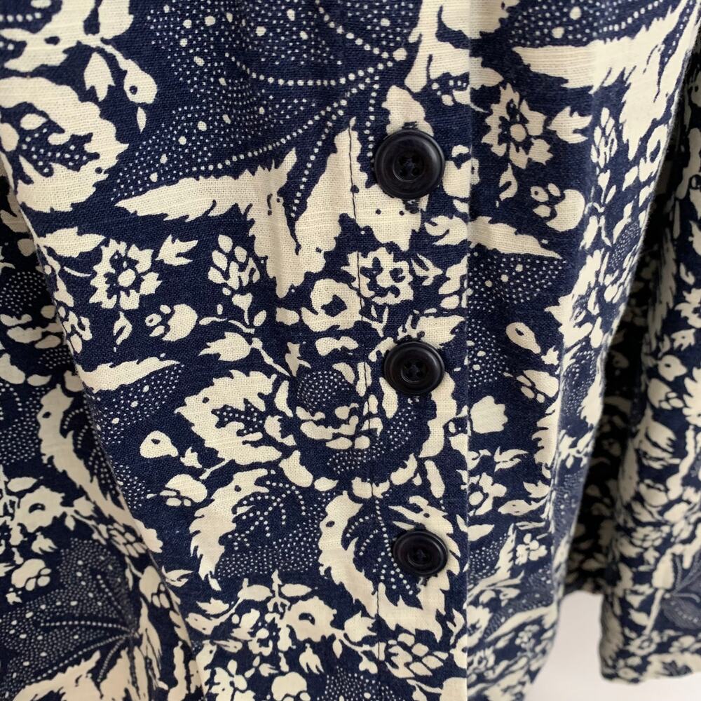 The Great Boating Skirt Navy Falling Leaves Women’s New Small - Picture 9 of 16